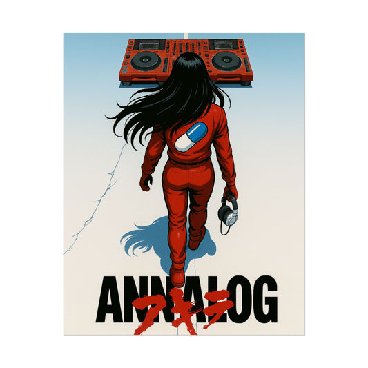 Annalog x Kaneda Rolled Poster