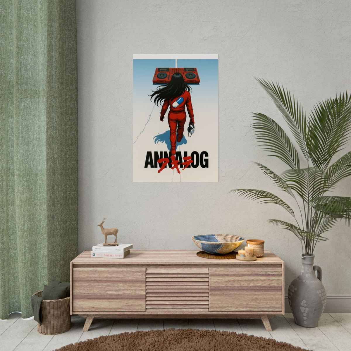 Annalog x Kaneda Rolled Poster
