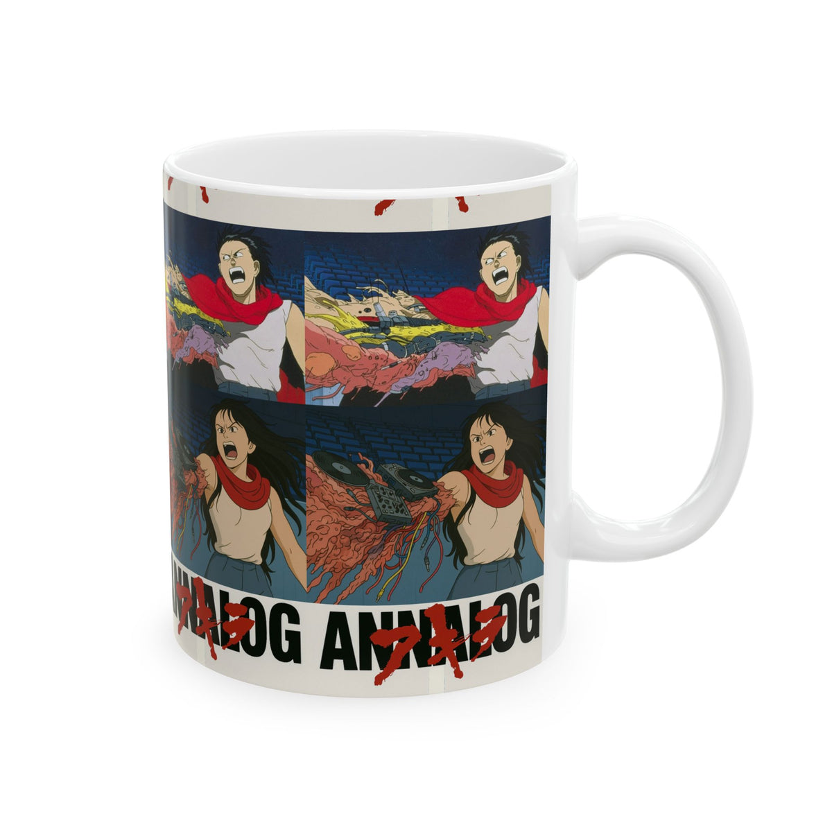 Annalog x Tetsuo Ceramic Mug | 11oz & 15oz | Perfect Gift for Fans
