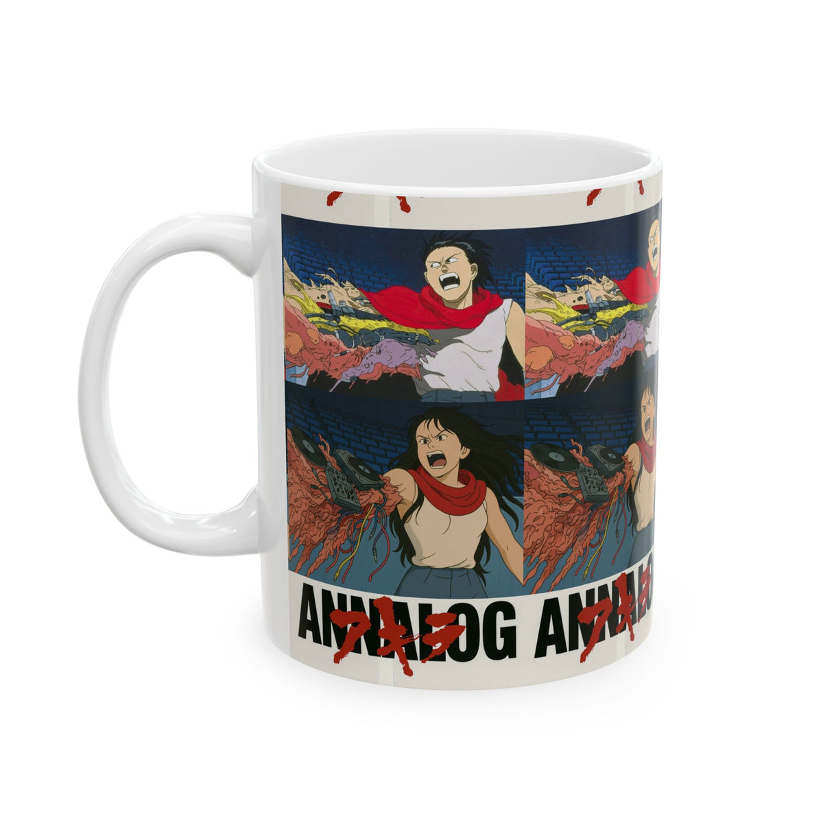 Annalog x Tetsuo Ceramic Mug | 11oz & 15oz | Perfect Gift for Fans