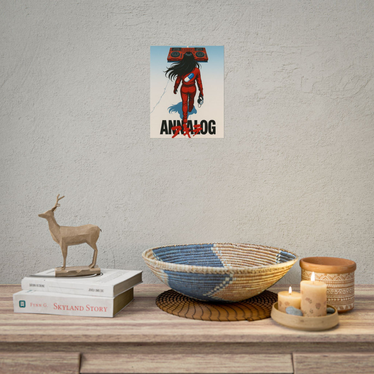 Annalog x Kaneda Rolled Poster