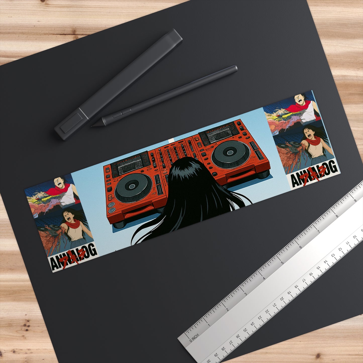 Annalog  x Hiro Bumper Stickers