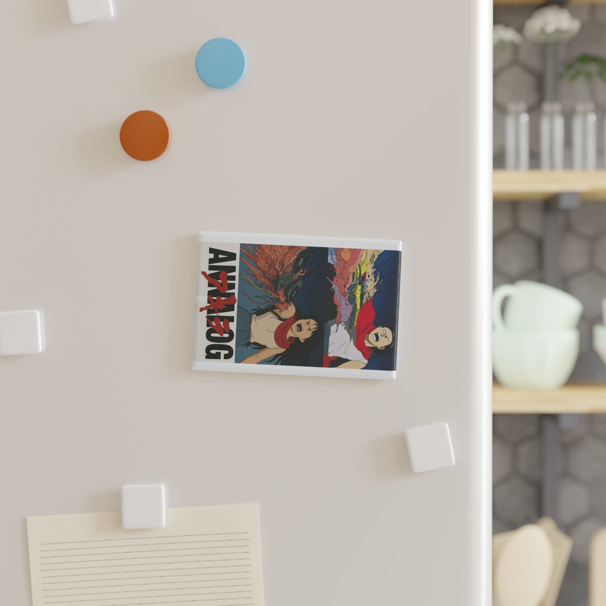 Annalog x Tetsuo Button Magnet Set - 1 & 10 pcs