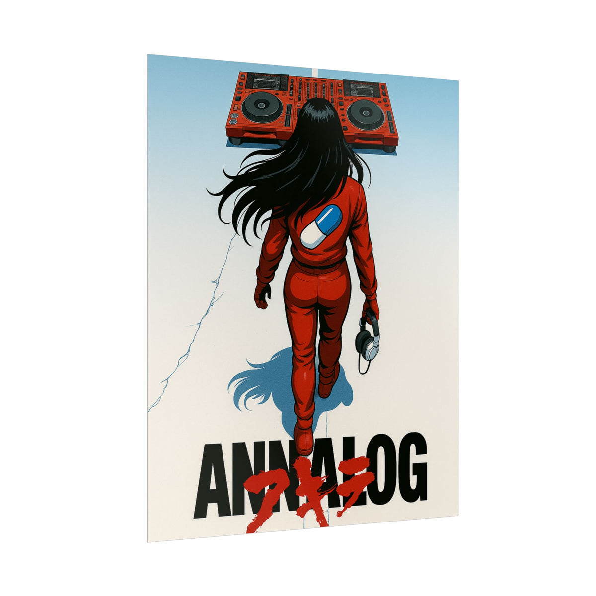 Annalog x Kaneda Rolled Poster