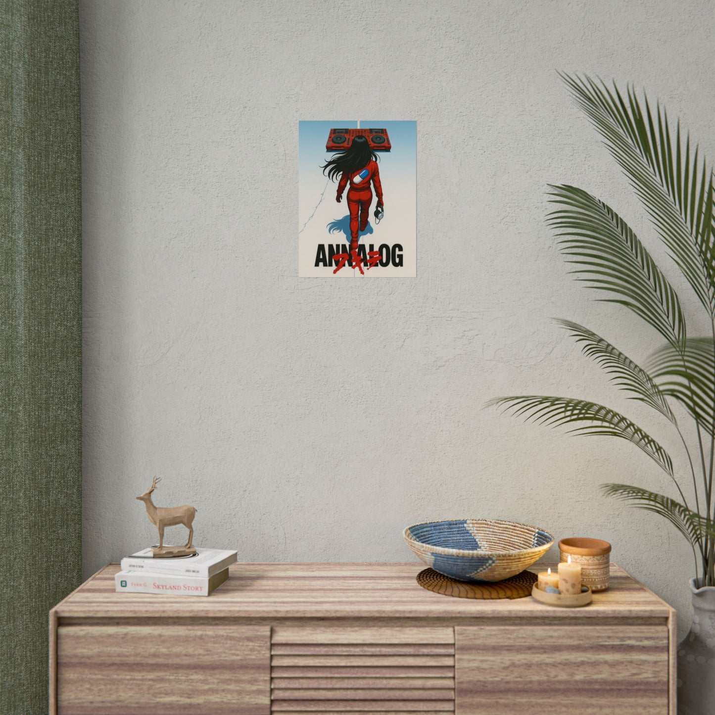 Annalog x Kaneda Rolled Poster