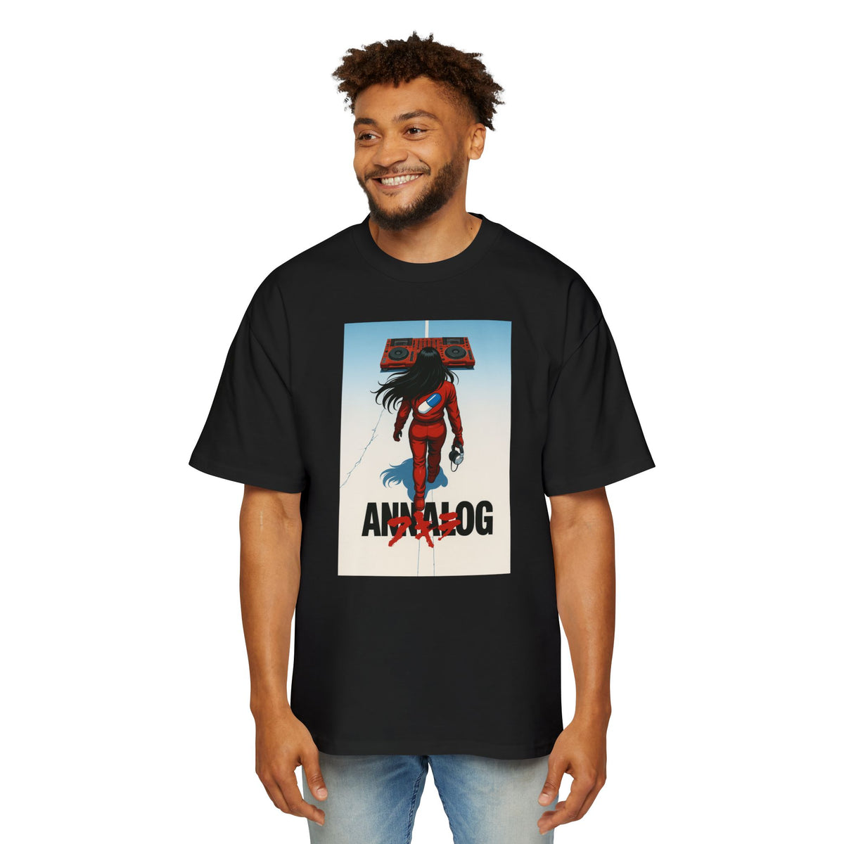 Annalog x Kaneda Men's Heavy Oversized Tee