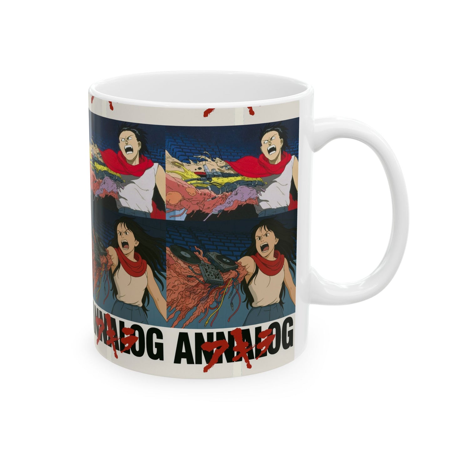 Annalog x Tetsuo Ceramic Mug | 11oz & 15oz | Perfect Gift for Fans