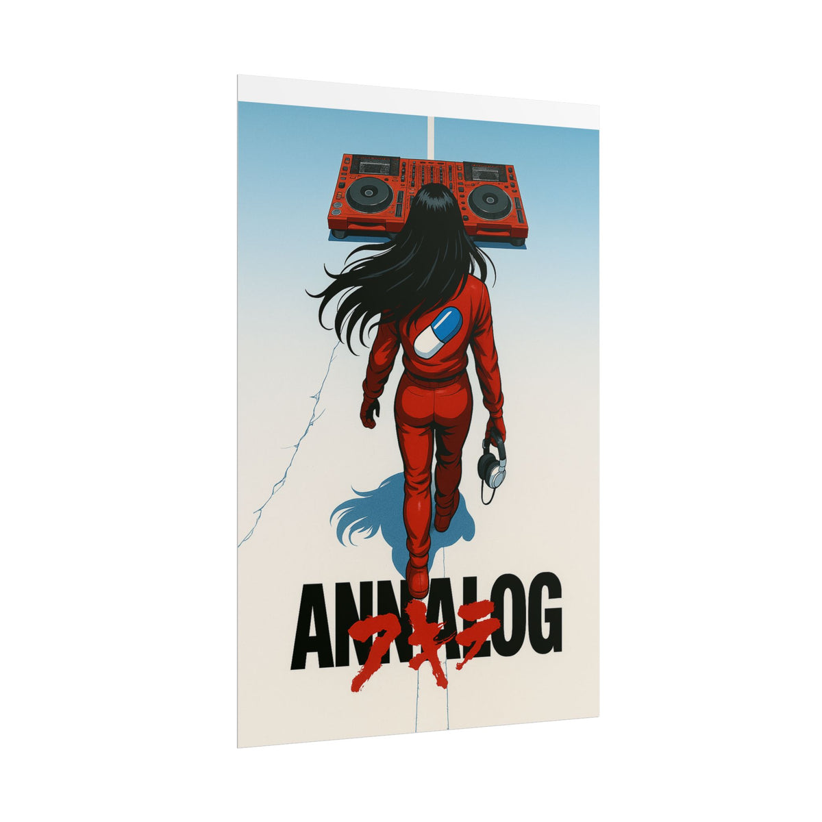 Annalog x Kaneda Rolled Poster