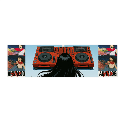 Annalog  x Hiro Bumper Stickers
