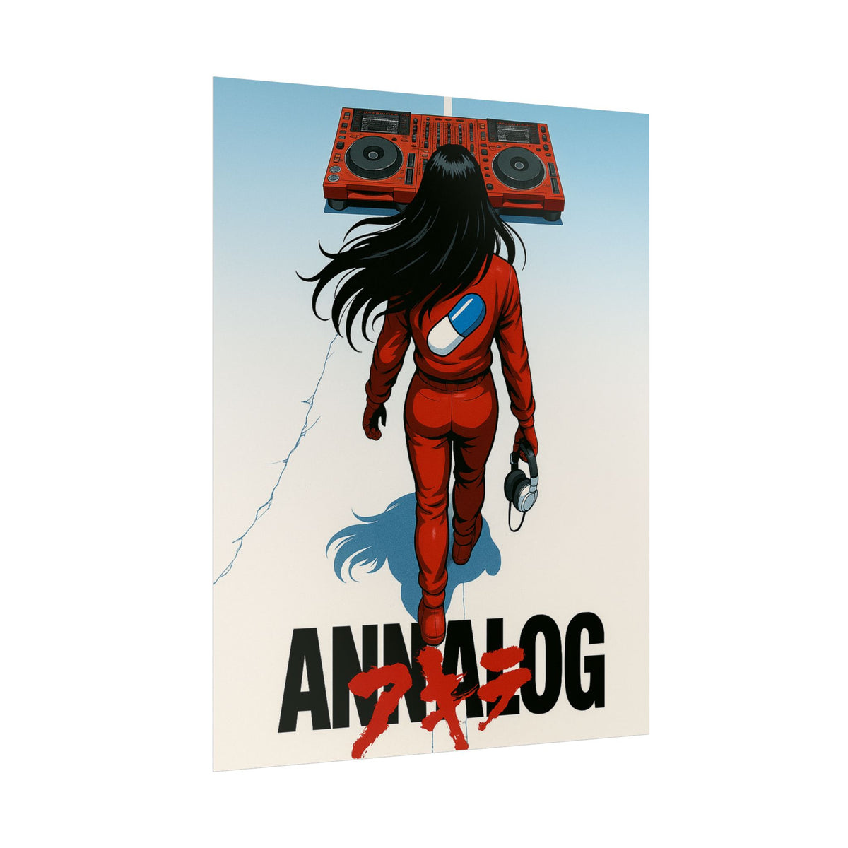 Annalog x Kaneda Rolled Poster