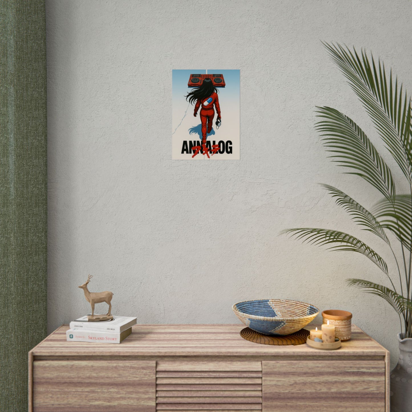 Annalog x Kaneda Rolled Poster