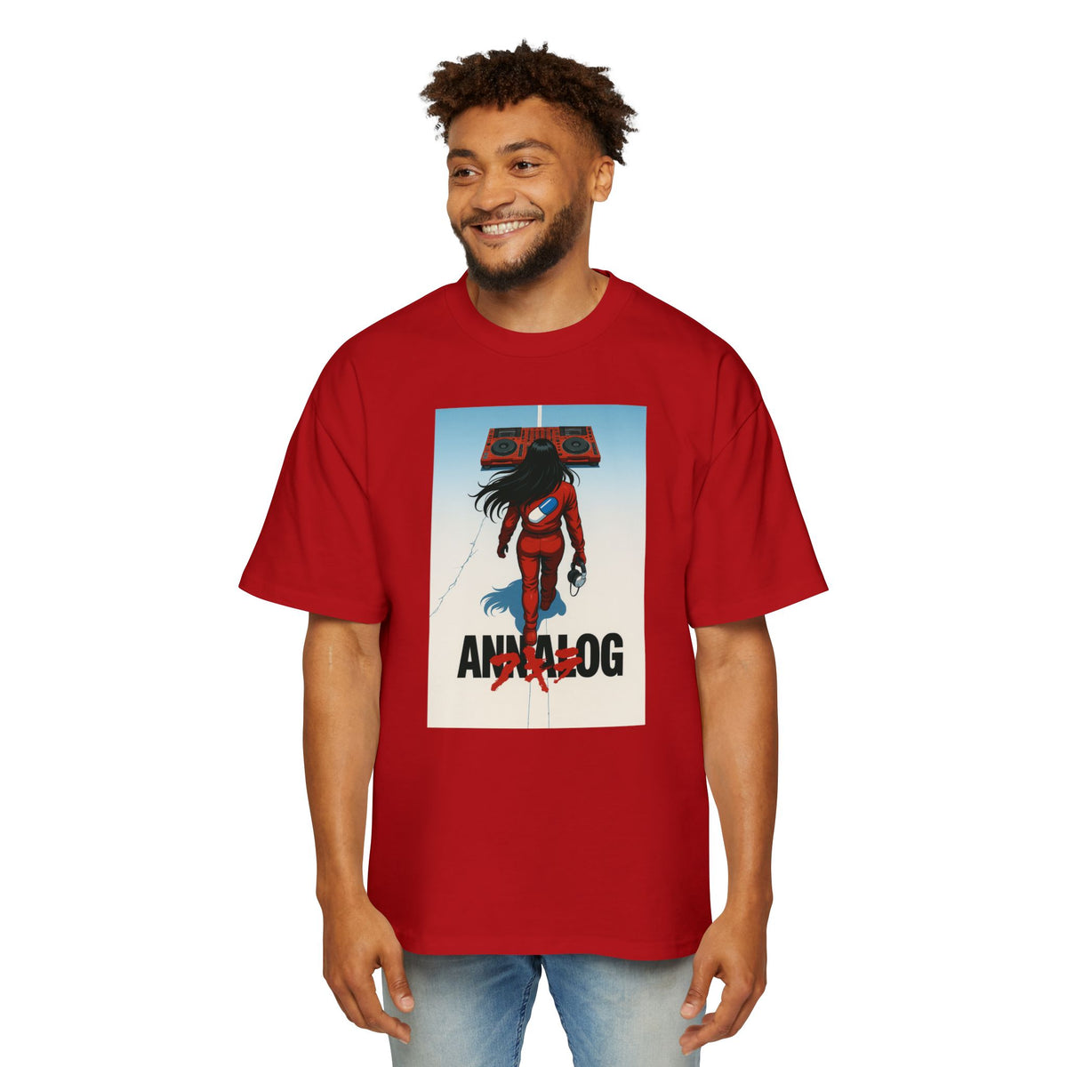 Annalog x Kaneda Men's Heavy Oversized Tee