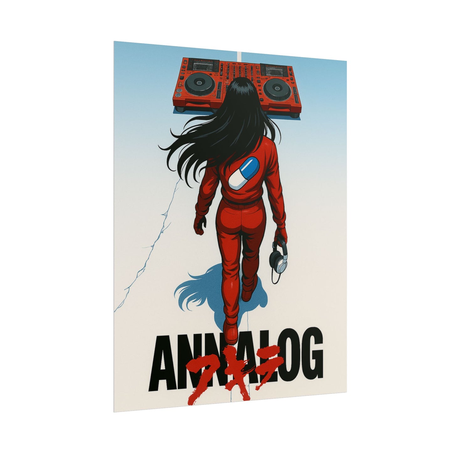 Annalog x Kaneda Rolled Poster