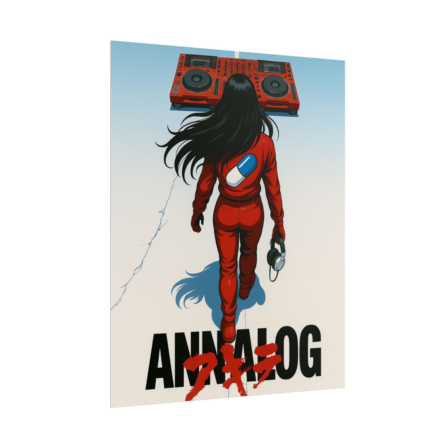 Annalog x Kaneda Rolled Poster