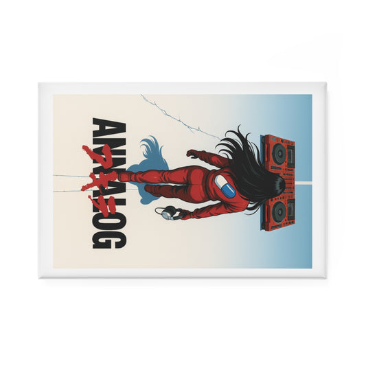 Annalog x Kaneda Button Magnet