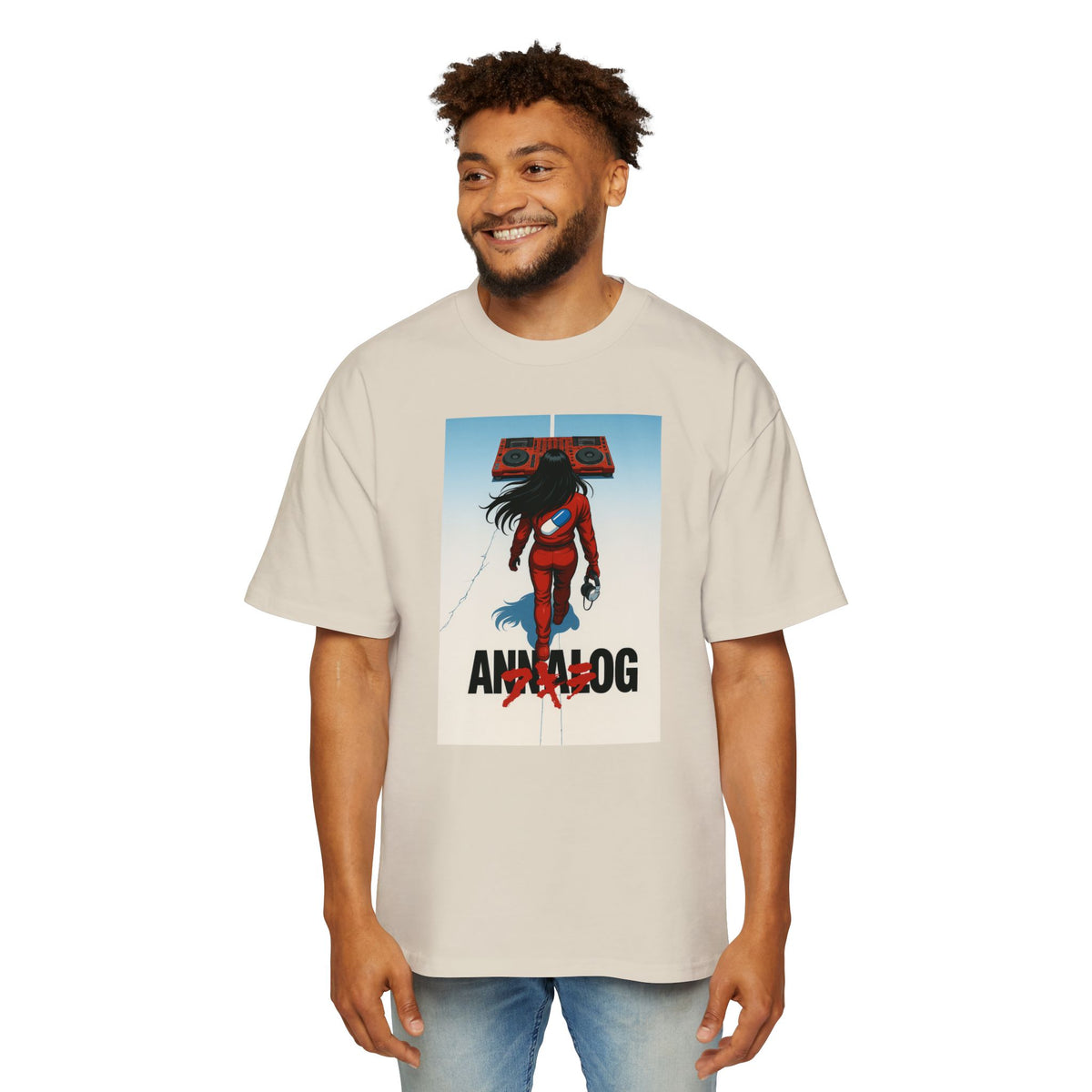 Annalog x Kaneda Men's Heavy Oversized Tee