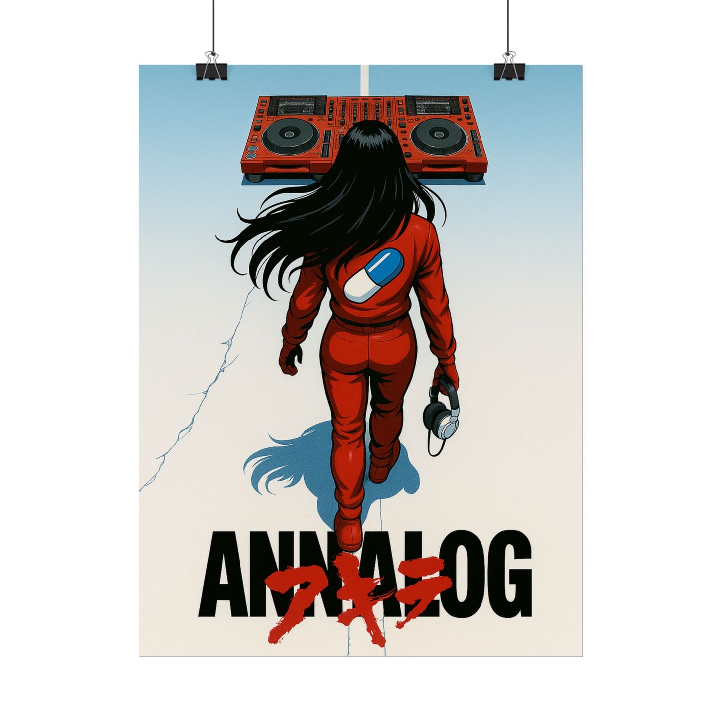 Annalog x Kaneda Rolled Poster