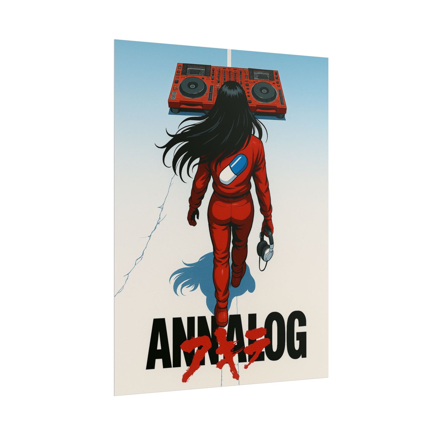 Annalog x Kaneda Rolled Poster