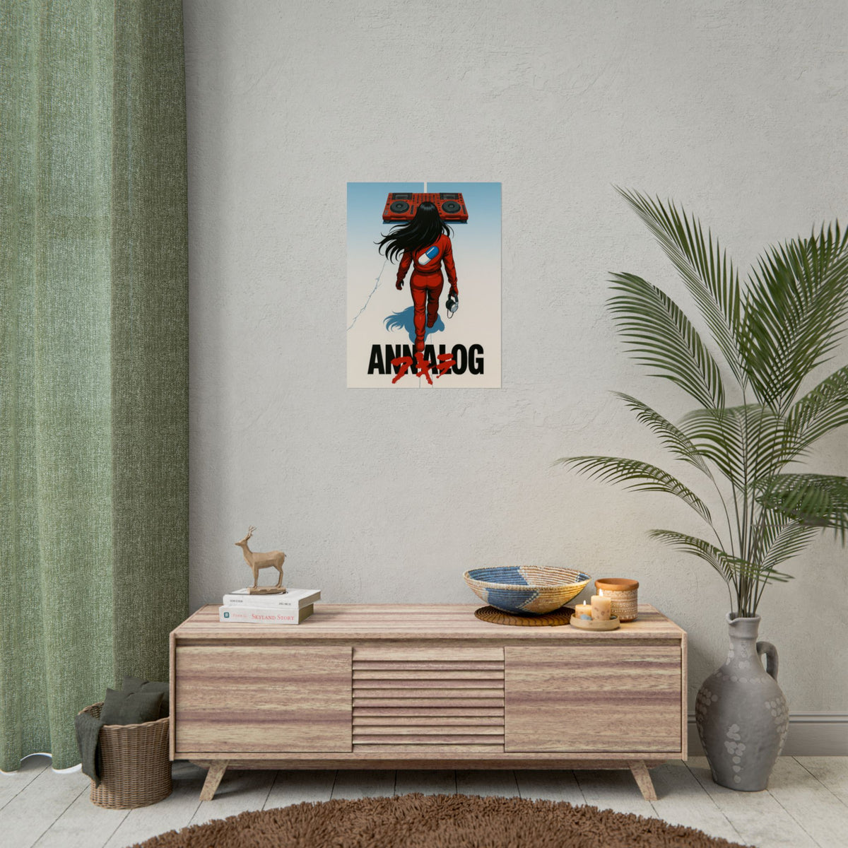 Annalog x Kaneda Rolled Poster